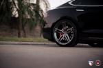 Tesla Model S on Vossen Wheels (HC-1) 2016 года
